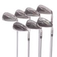 TaylorMade Stealth Steel Men s Right Irons 5-SW Stiff - KBS Max 85 For Sale