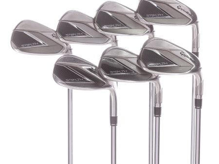 TaylorMade Stealth Steel Men s Right Irons 5-SW Regular - KBS Max 85 Cheap