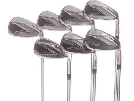 TaylorMade Stealth Steel Men s Right Irons 5-SW Regular - KBS Max 85 Sale