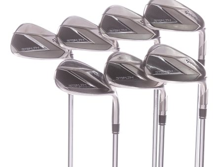 TaylorMade Stealth Steel Men s Right Irons 5-SW Stiff - KBS Max 85 Sale