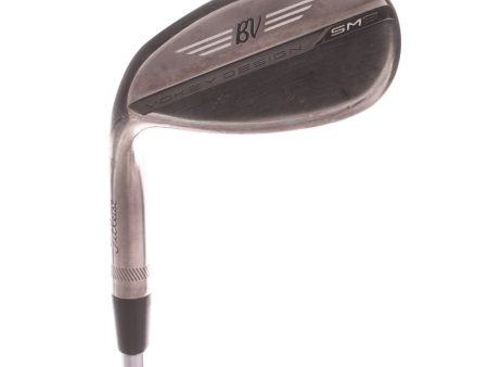 Titleist Vokey SM8 Brushed Steel D Grind Steel Men s Left Lob Wedge 58 Degree 12 Bounce Wedge - BV Design Online