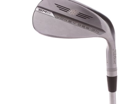 Titleist Vokey SM8 Tour Chrome FGrind Steel Men s Right Gap Wedge 52 Degree 8 Bounce Wedge - BV Design Supply