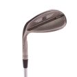 Titleist Vokey SM8 Brushed Steel D Grind Steel Men s Left Lob Wedge 56 Degree 12 Bounce Wedge - BV Design on Sale