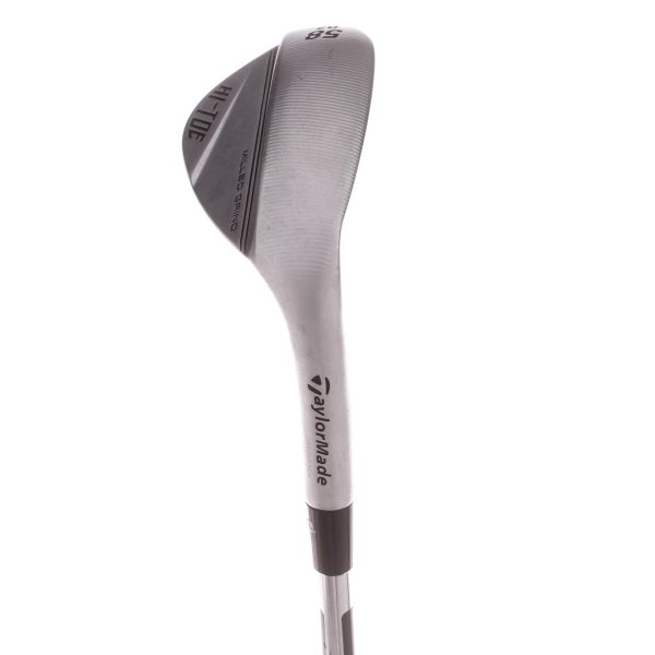 TaylorMade Milled Grind Hi-Toe Steel Men s Right Lob Wedge 58 Degree 07 Bounce Wedge - KBS Hi-REV 2.0 115 Online Hot Sale