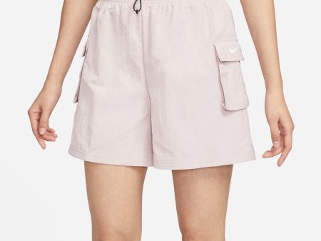 Nike Sportswear Essential Woven High-Waisted Shorts W on Sale