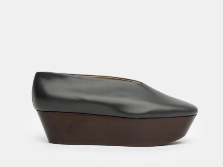 Wedge Slippers in Anthracite Online