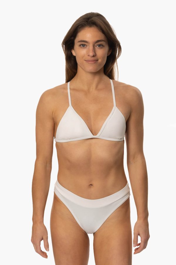 Alanna Bikini Bottom - White For Discount