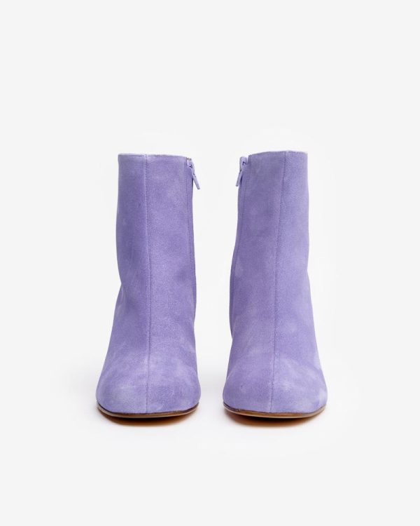 Agnes Boot in Iris Suede on Sale