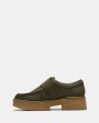 Linoso Monk Dark Green Nubuck Fashion