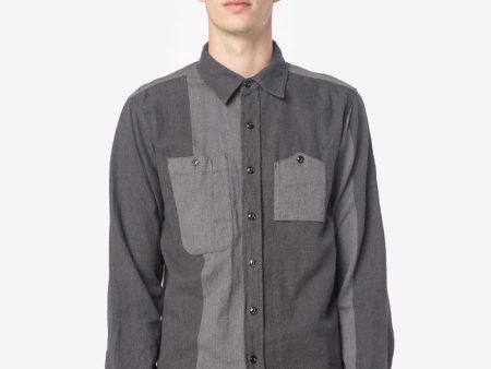 Work Shirt in Heather Grey Online now