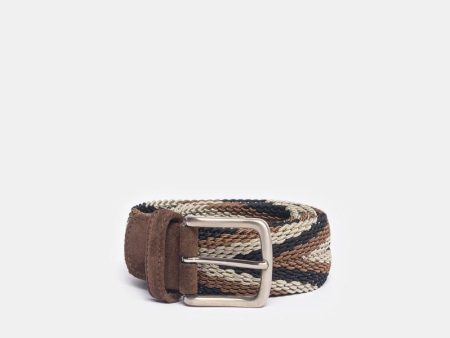 Weave Belt in Brown Tan Black For Cheap