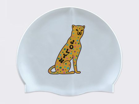 Silicone Swim Cap - Cheetah For Discount