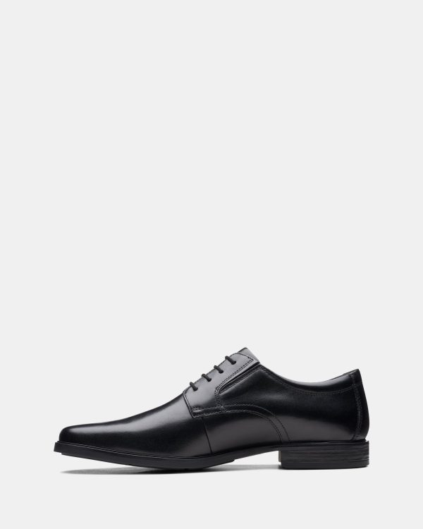 Howard Walk Black Leather Cheap