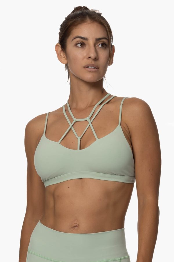 Calicoan Lace Sports Bra - Pistachio Online