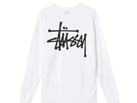 Basic Stussy LS Tee on Sale