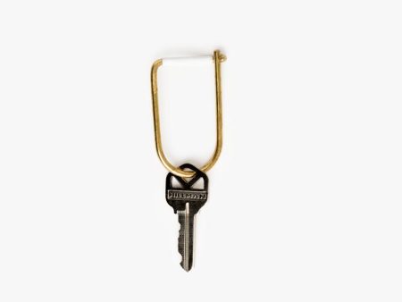 Wilson Key Ring in White Discount