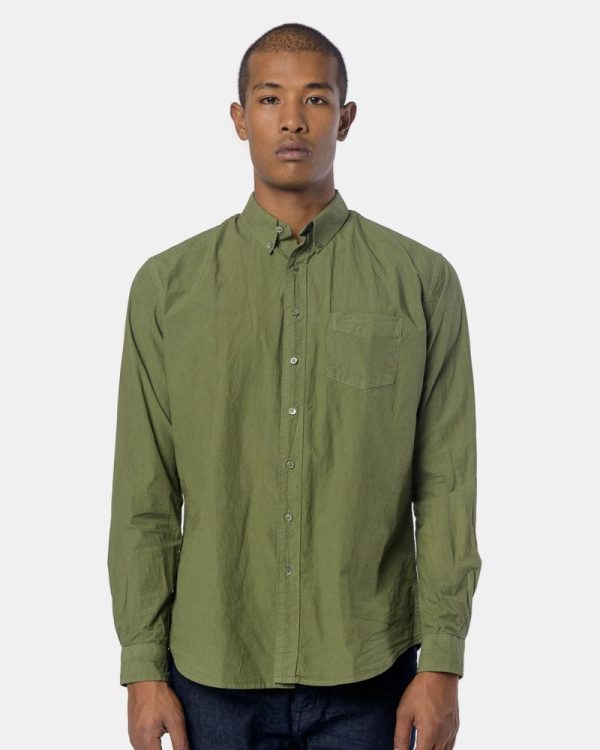 Leisure Poplin One in Military Green Sale