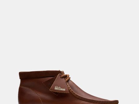 Wallabee Scout (M) Dark Tan Leather For Sale