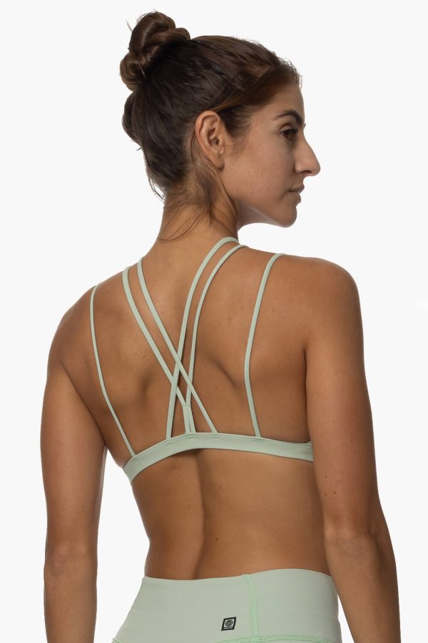 Calicoan Lace Sports Bra - Pistachio Online