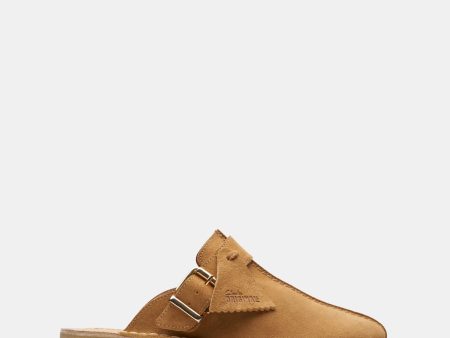 Trekwedge Mule Mid Tan Suede Online Sale