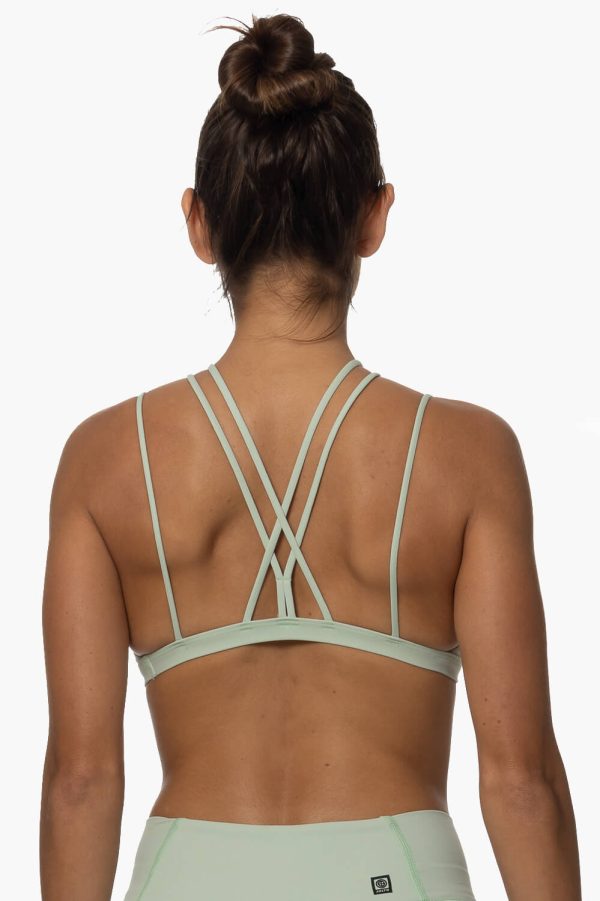 Calicoan Lace Sports Bra - Pistachio Online