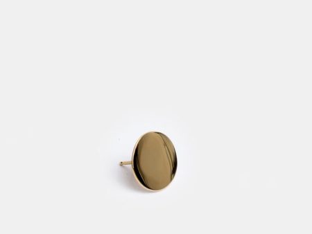 12mm Sequin Stud in 14K Gold For Cheap