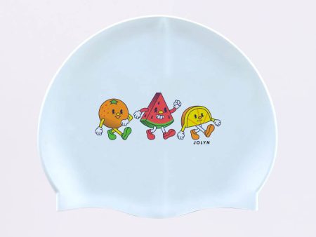 Silicone Swim Cap - Fruit Salad on Sale