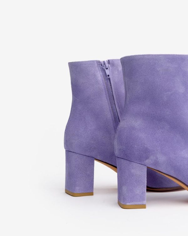 Agnes Boot in Iris Suede on Sale