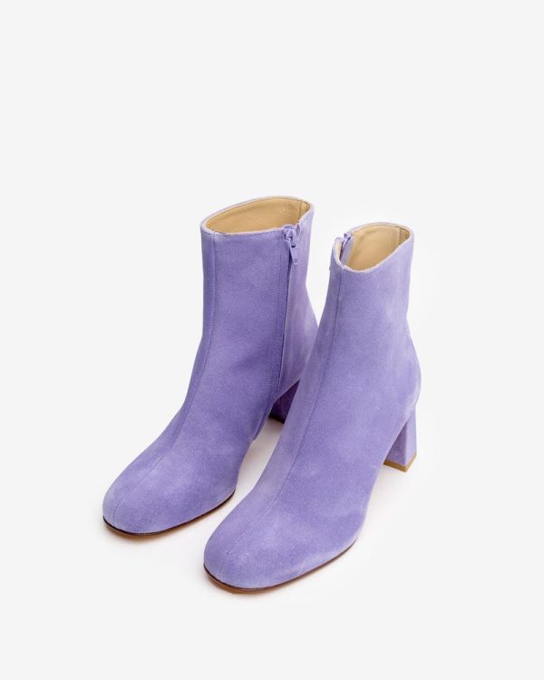 Agnes Boot in Iris Suede on Sale