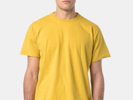 Anti-Expo Tee in Mustard Hot on Sale