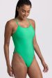 Alyssa Swim Onesie - Keylime For Cheap