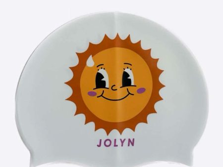 Long Hair Silicone Swim Cap - Shiney Hot on Sale