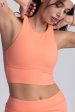 Jill Sports Bra Crop Top - Guava For Sale