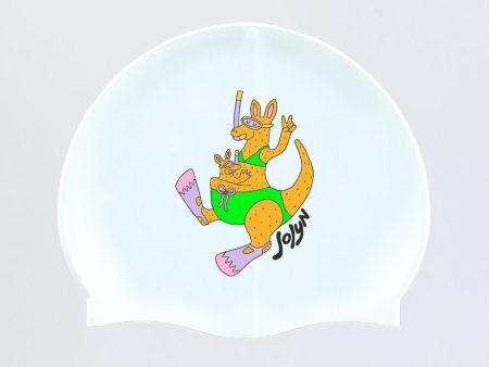 Silicone Swim Cap - Roo Girl on Sale