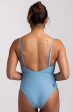 Ariana Fixed-Back Onesie - Bluebell Sale