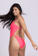 Alyssa Swim Onesie - Hot Pink Supply