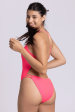 Alyssa Swim Onesie - Hot Pink Supply