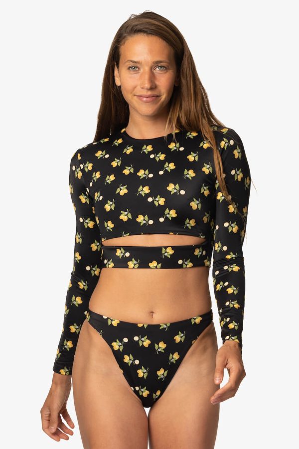 Haliewa Bikini Bottom - Lemon Drop Discount