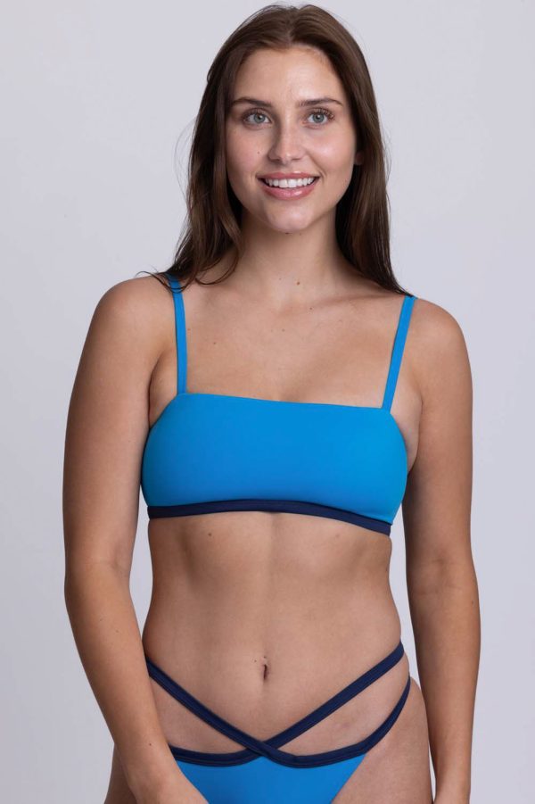 Aliya Bikini Top - Spa Contrast Hot on Sale