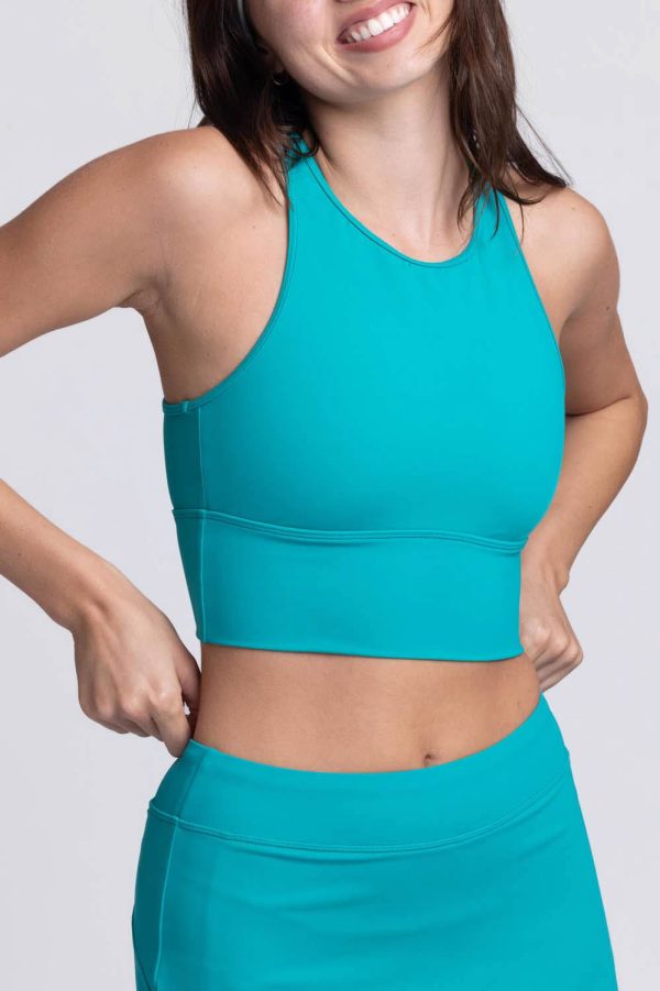 Jill Sports Bra Crop Top - Coast For Sale