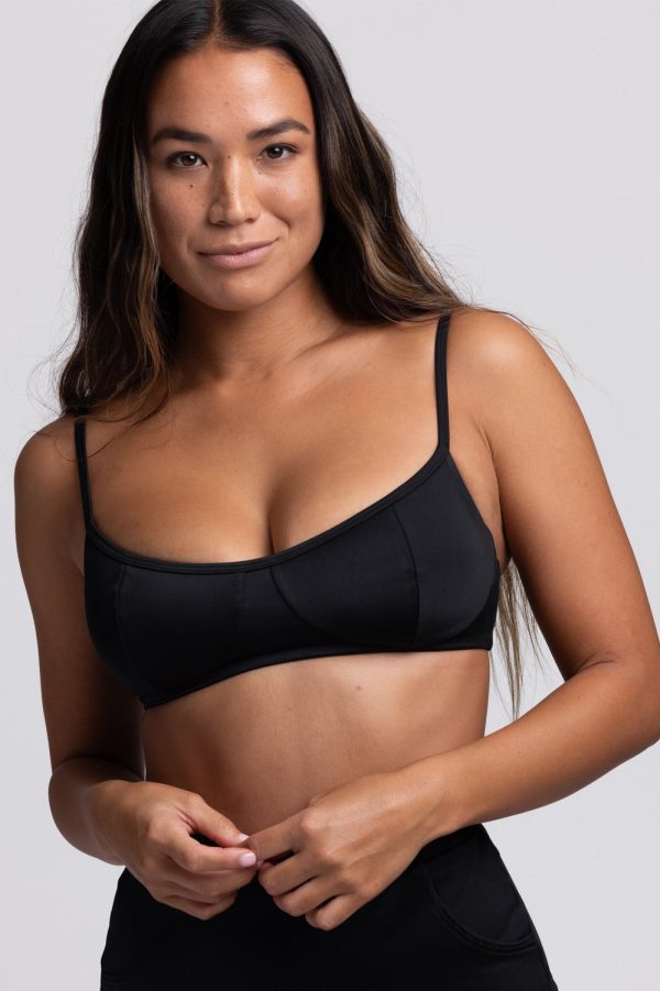 Makenna Bikini Top - Black Online now